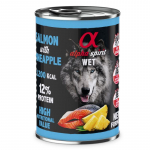 ALPHA SPIRIT WET konservas su la&scaron;i&scaron;a ir ananasais 400g 6vnt