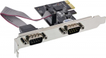 &Scaron;akotuvas Kontroler Longshine Longshine sąsajos plok&scaron;tė, 2 prievadų nuoseklioji, PCI Express I/O kortelė, LCS-6321M