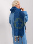 Wool Fashion Italia &Scaron;alikas-AT-SZ-2316.01P-tamsiai mėlynas