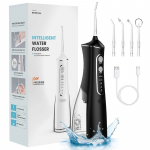 Dantų &scaron;epetėlis Extralink Beauty Intelligent Vanduo Flosser L8 Juodas | Irygator | 2000mAh, IPX7