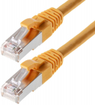helos Patchkabel Cat 6 S/FTP RJ45 gelb 15m AWG27/7 LSZH GHMT