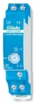 ELTAKO apkrovos stiprintuvas 0-400 W (R, L, C, ESL, LED) 230 V, naudojamas su EUD12D arba SUD12/1-10 V DIN bėgeliu, 18 mm pločio