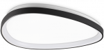 Lubinis &scaron;viestuvas Ideal Lux 28W LED pavir&scaron;inis &scaron;viestuvas GEMINI, juodas, 3000K, dimeriuojamas, 328959