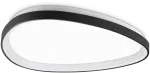 Lubinis &scaron;viestuvas Ideal Lux 28W LED pavir&scaron;inis &scaron;viestuvas GEMINI, juodas, 3000K, dimeriuojamas, 328959