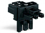 Wago 770-606, Juodas, Poliamidas, 25 A, 250 V, 34 mm, 36,1 mm