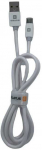 Evelatus TPC0 Izturīgs TPE USB uz USB-C (Type-C) Universāls Ātrs 3.1A Uzlādes kabelis 1m Balta