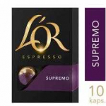 Multi Kavos kapsulės L'OR Espresso SUPREMO Strength 10.10 dėžutė x 10 vnt./dėžutėje