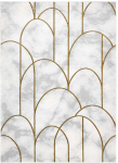Dywan ESTEMA ARTDECO spalva kreminė 140x190 Hakano