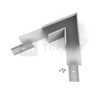 LED juostos profilio VARIO30-02 60 laipsnių kampinis sujungimas, anoduotas aliuminis