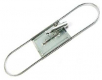 Mopatex Metalinis grindų &scaron;luostės laikiklis MAT-SOFT - 100cm