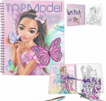 Top Model Populiariausias modelis TOPModel spalvinimo knygelė su blizgučiais FAIRY LOVE ( 0412976 )