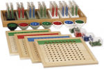 Dėlionė TimeTEX Ilgoji Dalyba, pilnas rinkinys "Montessori Premium" (TT94471)