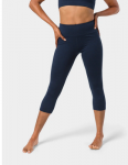 Manduka Dhara Capri Legging Midnight Heather (Dydis: M)