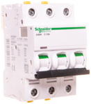 Schneider Electric Automatinis jungiklis 3P C 10A 10kA AC iC60H-C10-3 (A9F07310)
