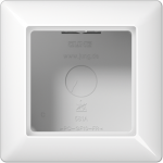 Jung Vienos vietos pavir&scaron;inis rėmelis AS serijos lizdams, su įžeminimu, baltas