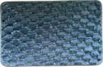 Camilla dygsniuotas kilimas 40 x 60 cm grafitas JOTTA