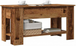 kavos staliukas Old Wood 101x49x52 cm Engineered Wood
