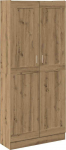 Highboard Artisan ąžuolas 82,5x30,5x185 cm inžinerinė mediena