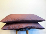 Patalynės komplektas MIEGO GURU PREMIUM satino pagalvės užvalkalas " Plum" (TC300) 70x80cm