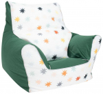 Kūdikių kėdutė užpildyta kamuoliukais New Baby žalia