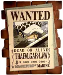 Plastoy One Piece Wanter Law Trafalgar box figure 16cm