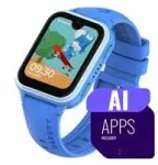 GARETT KIDS VIBE AI 4G I&scaron;manusis laikrodis Mėlynas