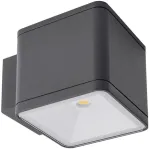 Sieninis &scaron;viestuvas 6W LED sieninis lauko &scaron;viestuvas BETA, tamsiai pilkas, 4000K, IP54, 9079