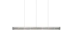110W LED pakabinamas &scaron;viestuvas LUCE ORIZZONTALE S1, skaidriu stiklu, 2700K, dimeriuojamas