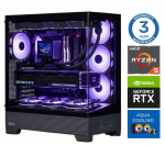 Stacionarus kompiuteris INTOP AQUA Ryzen 5 9600X 32GB DDR5 1TB SSD M.2 NVME RTX5070 12GB no-OS (RW50279NS)