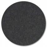 Dark Veltinio padėklas stalui, &Oslash; 38 cm, tamsiai pilkas, ZELLER