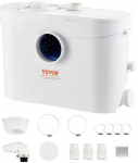 Smulkintuvas siurblys, 700W, 9600l/h, WC, rūsiui, virtuvei, kriauklei, fekalinis siurblys