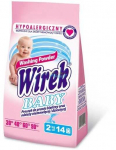 Mondex WIREK kūdikių skalbimo milteliai 2kg, hipoalergi&scaron;ki