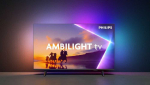 &bdquo;Philips QLED 4K Ambilight&ldquo; televizorius | 85PUS8510/12 | 85 | I&scaron;manusis televizorius | TITAN OS | UHD | Juodas