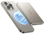Dėklas Joyroom 'JR-PBM08 Pro' pilka 10000mAh (Wireless Charge 15W / PD 20W)