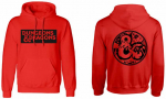 Vaiki&scaron;kas džemperis su gobtuvu Dungeons & Dragons Logo Raudona