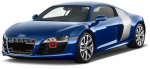 VAG Naujas originalus AUDI R8 dangtis transporto priemonėms su žibintų plovimo sistema 42080775101C