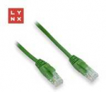 LYNX UTP jungiamasis kabelis Cat5e, PVC, CCA, 5m, žalias
