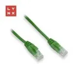 LYNX UTP jungiamasis kabelis Cat5e, PVC, CCA, 5m, žalias