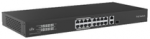 &Scaron;akotuvas Uniview NSW3000-16T1GT1GC-POE-IN komutatorius PoE 16 prievadų 10/100 Mbps, 1xCombo, 250W