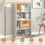 Bonideco Select Pastatoma lentyna 60x20x120cm., baltos spalvos