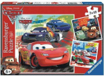 Dėlionė puzzle ravensburger 3x49 pcs cars 2