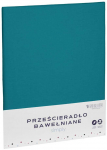 Patalynės komplektas Cotton medvilninė paklodė &bdquo;simply a437&ldquo; - turkio spalvos