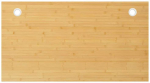Ra&scaron;omojo stalo stalvir&scaron;is, 100x60x1,5cm, bambukas