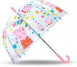 Kids Euroswan - Akcesoria licencyjne Kids Euroswan - Priedai licencyjne Parasolka manualna 19'' - Świnka Peppa