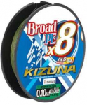 Owner Pintas me&scaron;kerės valas Kizuna PE X8 Dark Žalias 0,10mm 135m