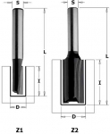 Tiesi pir&scaron;tinė freza CMT Contractor K911-150; 15/25,4/56 mm