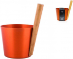 Aliumininis kubiliukas RENTO, oranžinis