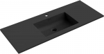 Praustuvas Mexen Otis, 121 x 46,5 cm, Juodas matt