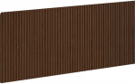 Mexen Rivel priekinė dalis vonios spintelės korpusui, 90 x 43,5 cm, Nut