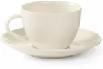 Hendi Lėk&scaron;tė porcelianiniam espreso puodeliui, 80 ml, skersmuo. 110mm rinkinyje 6 vnt.